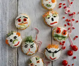 Pizas careta