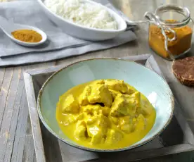 Spezzatino di vitello al curry