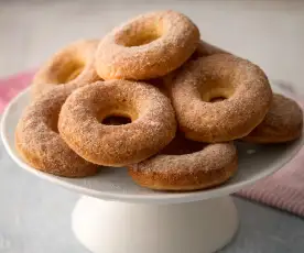 Gluten-free cinnamon doughnuts