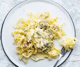 Tagliatelle met broccoli 
