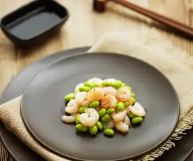 毛豆虾仁