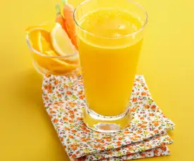 Orange, Carrot and Lemon Vitamin Juice