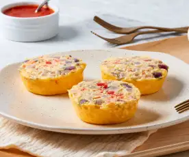 Steamed Frittata Egg Cups