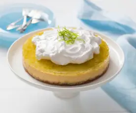 Gin and lime pie