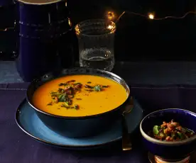 Süßkartoffel-Möhren-Suppe
