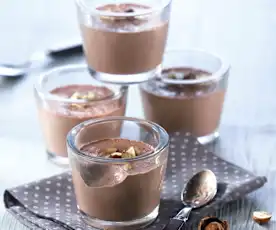 Entremets chocolat noisette