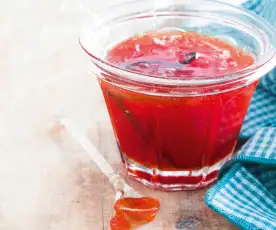 Confiture tomate-vanille