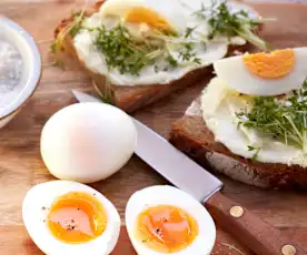 Eier, gekocht 