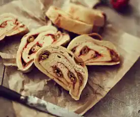 Peperoni-Baguettes