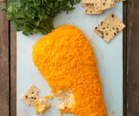 Easter Carrot Cheese Dip