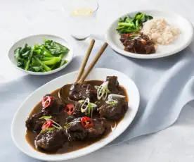 Chinese five spice beef cheeks