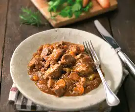 Agnello al vino