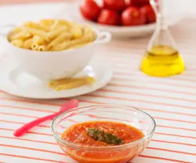 Salsa ligera de tomate