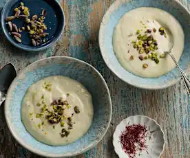 Shrikhand (flavoured hung yoghurt)