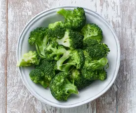 Brócoli al vapor (400-800 g) en Varoma