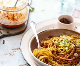Szechuan-Spaghetti 