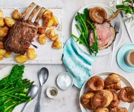 Rachel Shanks's Roast beef with Yorkshires and gravy (TM6)