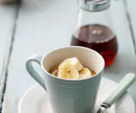 Banana Mug Cakes