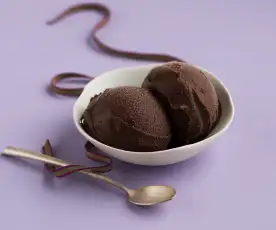 Sorbet chocolat