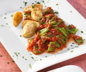 Schnittbohnensauce