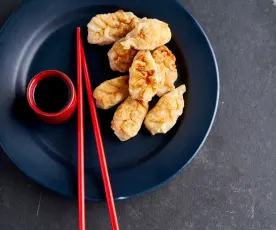 Dumplings de camarão