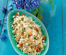 Orzo de camarão