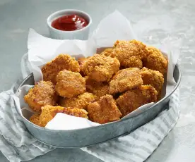 Nuggets de pollo al horno