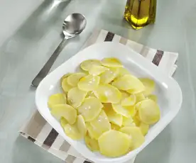 Patatas al vapor