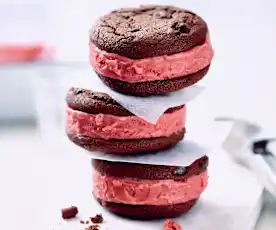 Erdbeer-Zitronen-Joghurt-Eis