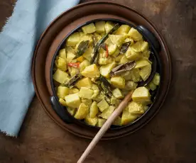 Ala hodi (Potato curry)