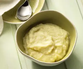 Vellutata di patate e spigola (6-7 mesi)