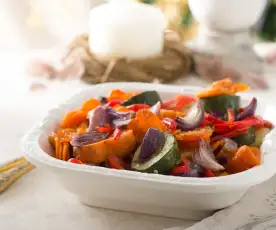 Herb Roasted Potatoes and Vegetables 