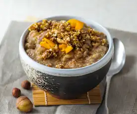 5-Elemente Kraftbrei mit Quinoa und Maroni