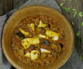 Angolan fish stew (Calulu)