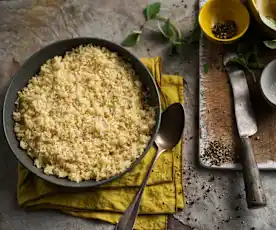 Gotowanie 400 g kaszy bulgur
