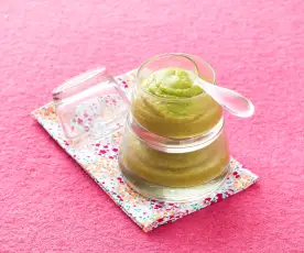 Crème de tapioca aux haricots verts - à partir de 9 mois