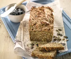 Pan de sarraceno, almendras y semillas (sin gluten)