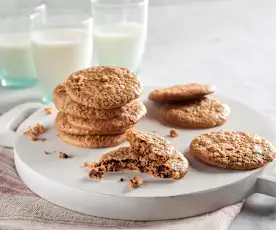 Almond Butter Oatmeal Cookies