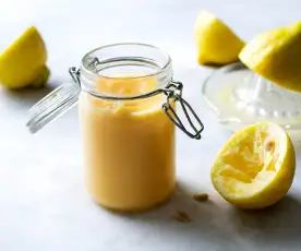 Lemon curd (Espesar)