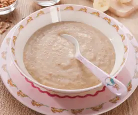 Grundrezept Vollmilch-Getreide-Brei (für den 6. bzw. 7./8. Monat)