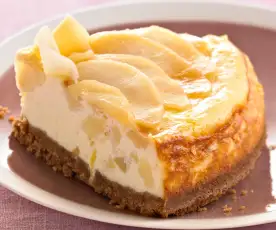 Cheesecake aux pommes