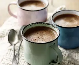Gorąca czekolada z kawą zbożową