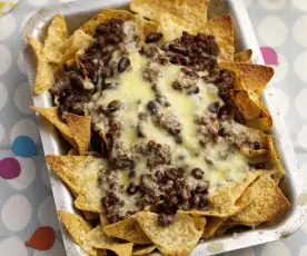 Nachos with Chilli and Cheese