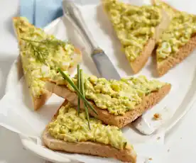Eier-Canapés