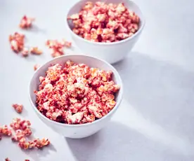 Erdbeer-Popcorn