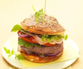 Hamburger sans gluten