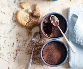 Menu express - Crèmes dessert chocolat-tonka