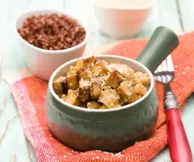 Curry z tofu i aromatycznym ryżem