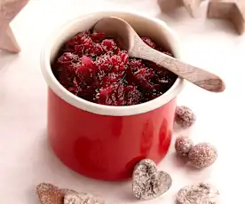 Chutney de canneberges