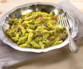 Pasta risottata con cavolo broccolo e zafferano